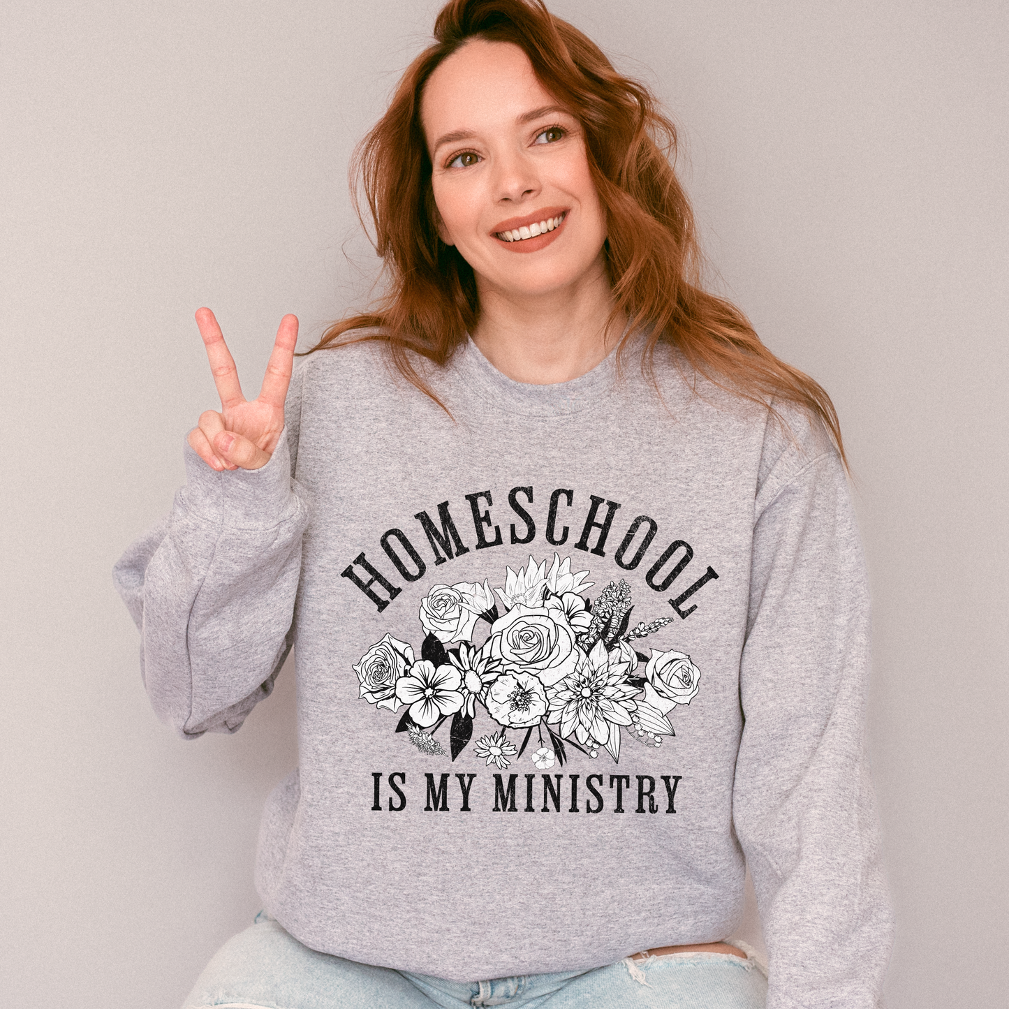 Homeschool Is My Ministry Unisex Crewneck Sweatshirt