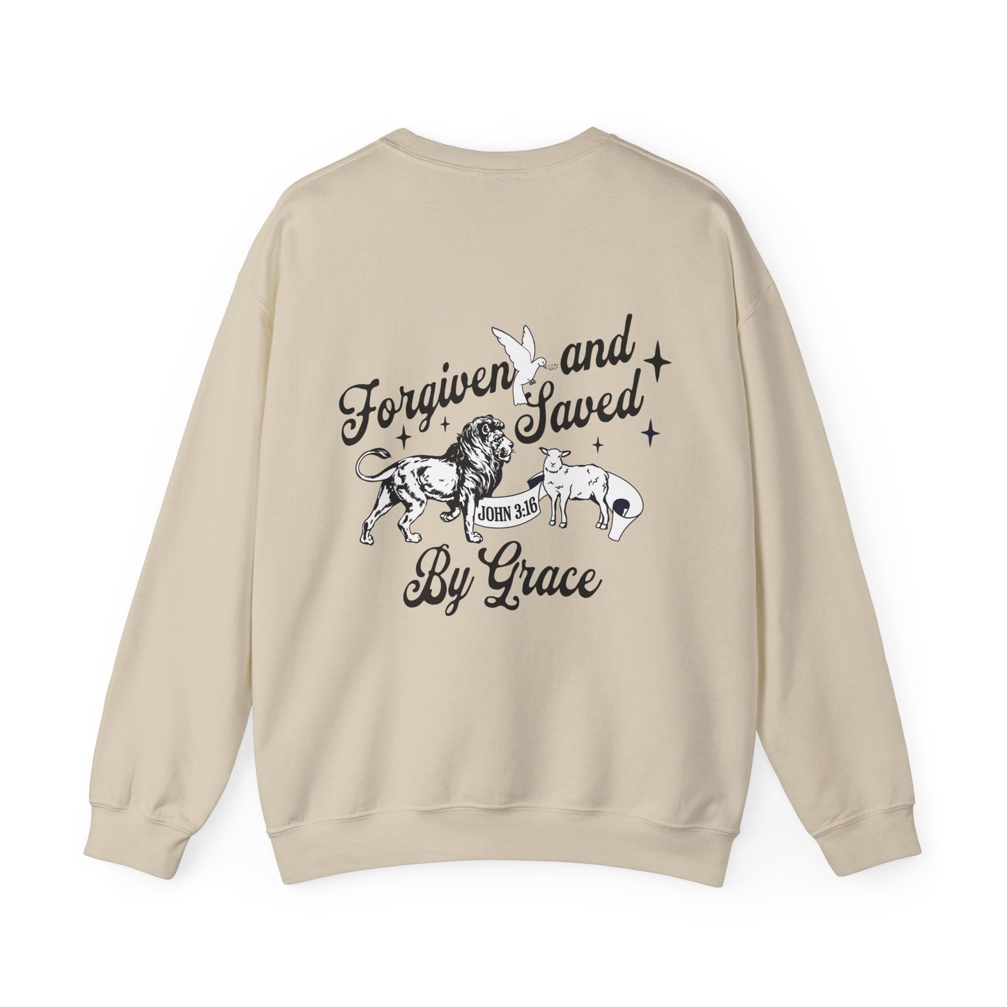 Saved And Loved Unisex Crewneck Sweatshirt