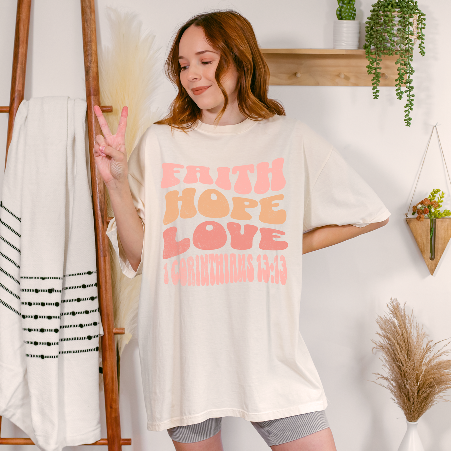 Faith Hope Love Unisex Tee