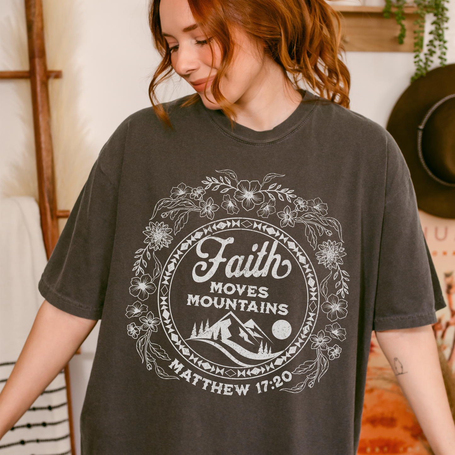 Faith Moves Mountains Unisex Tee