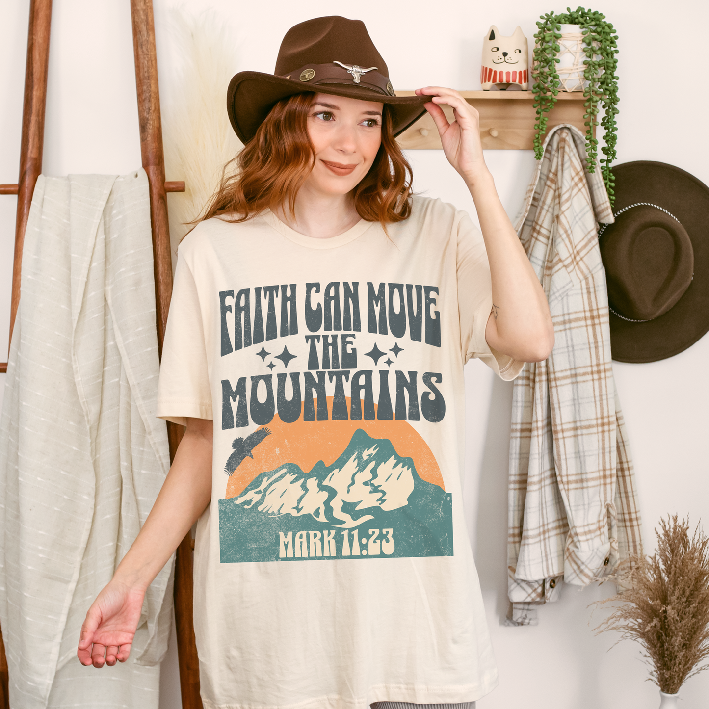 Faith Can Move Mountains Unisex Tee