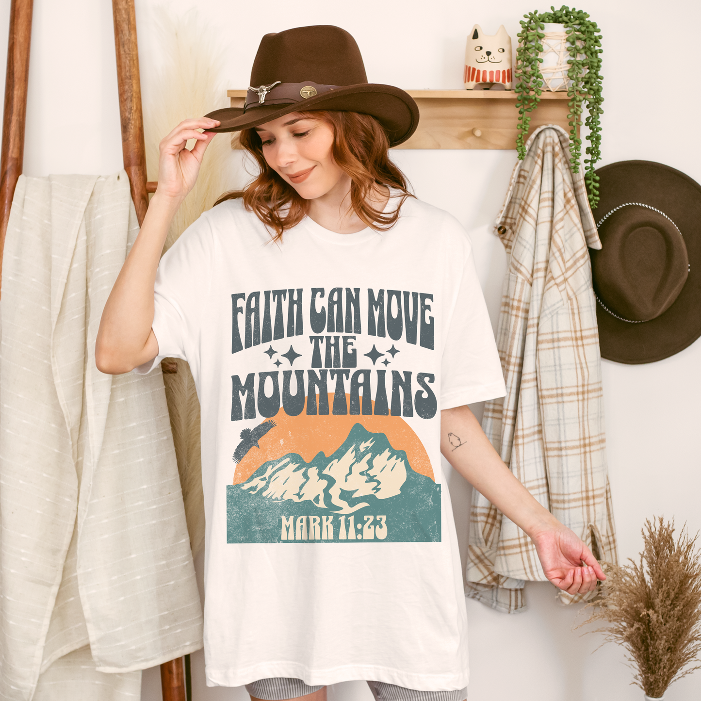 Faith Can Move Mountains Unisex Tee