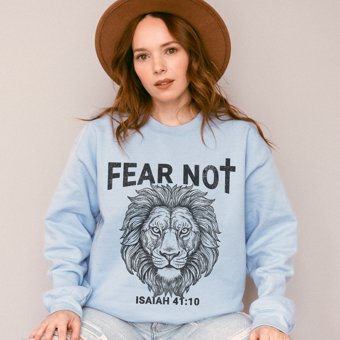 Fear Not Unisex Crewneck Sweatshirt