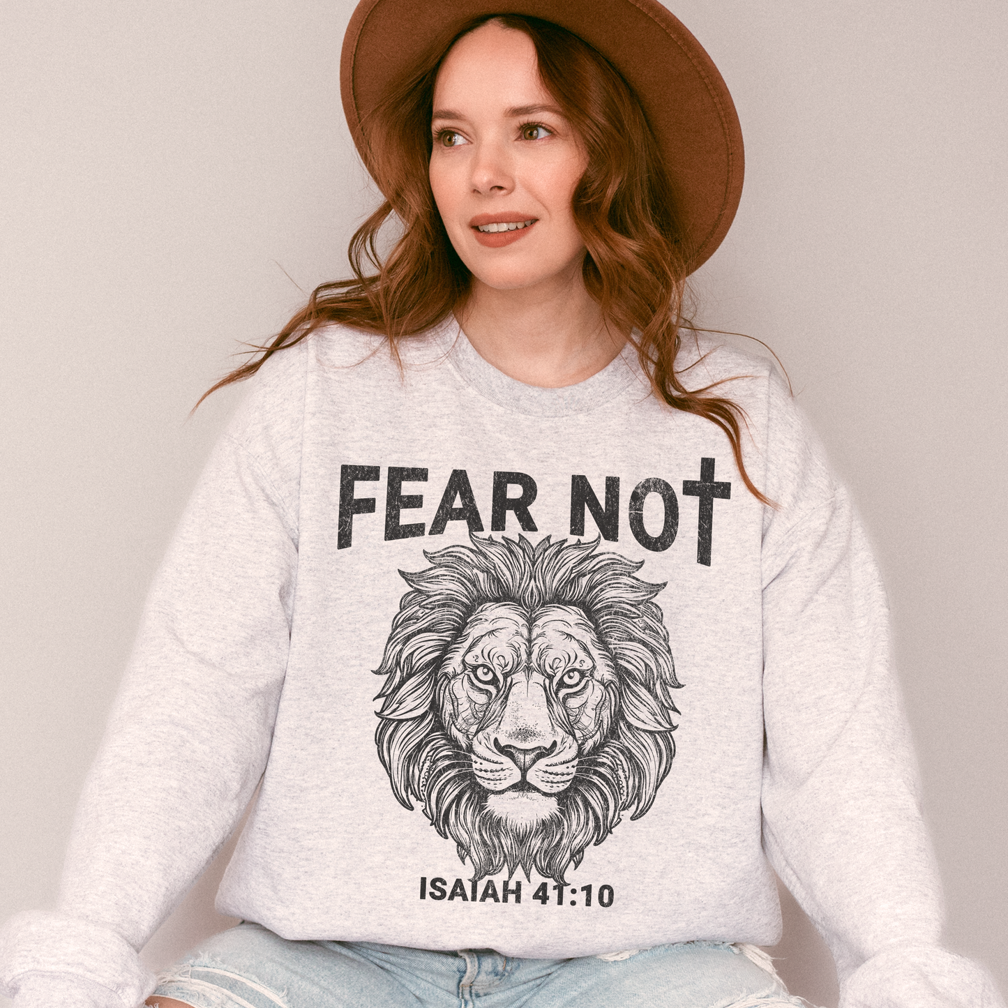 Fear Not Unisex Crewneck Sweatshirt