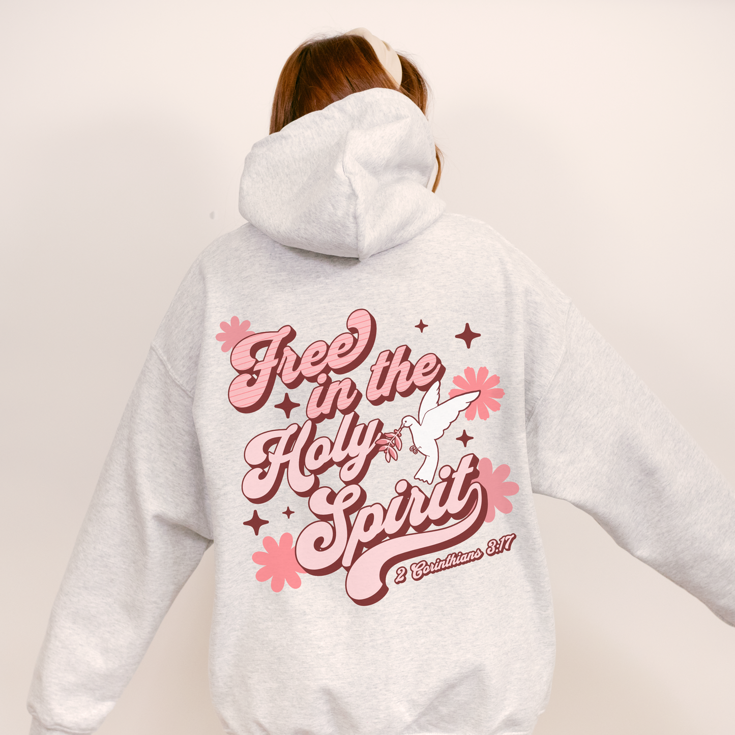 Free In The Holy Spirit Hooded Sweatshirt