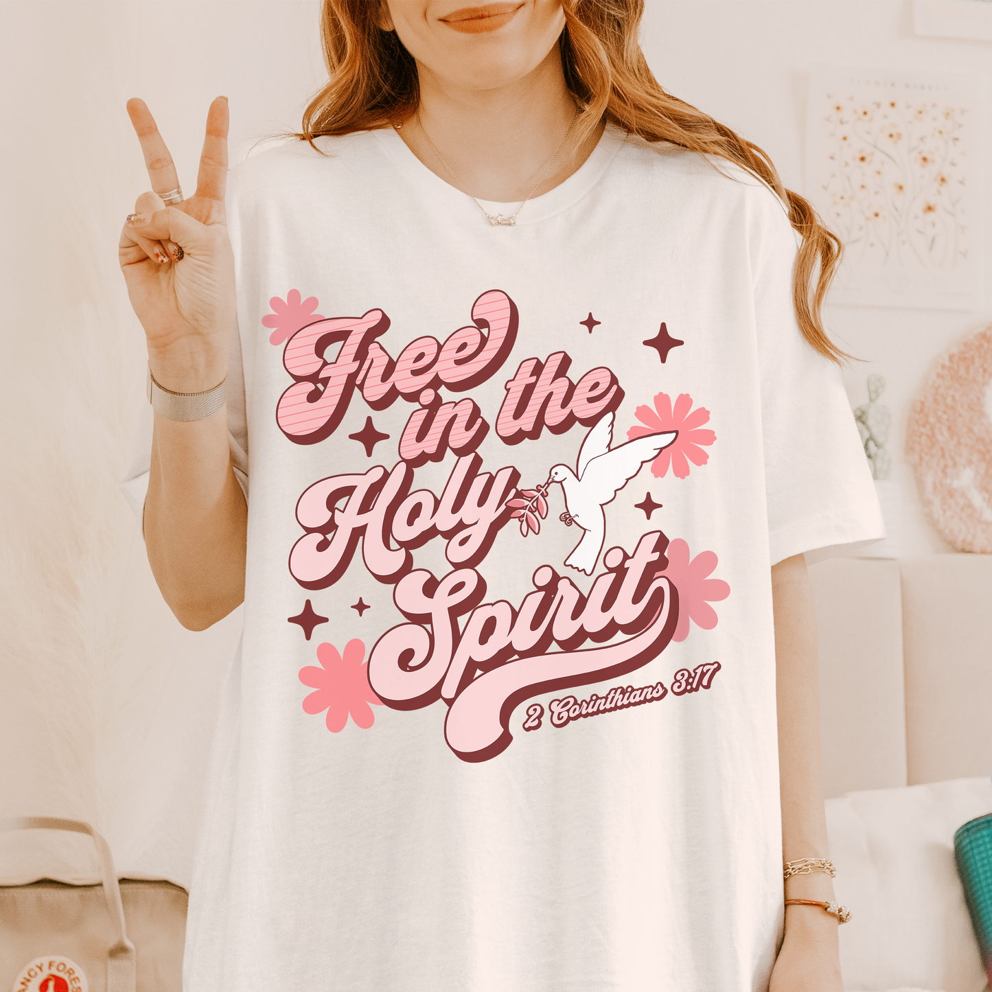 Free In The Holy Spirit Unisex Tee