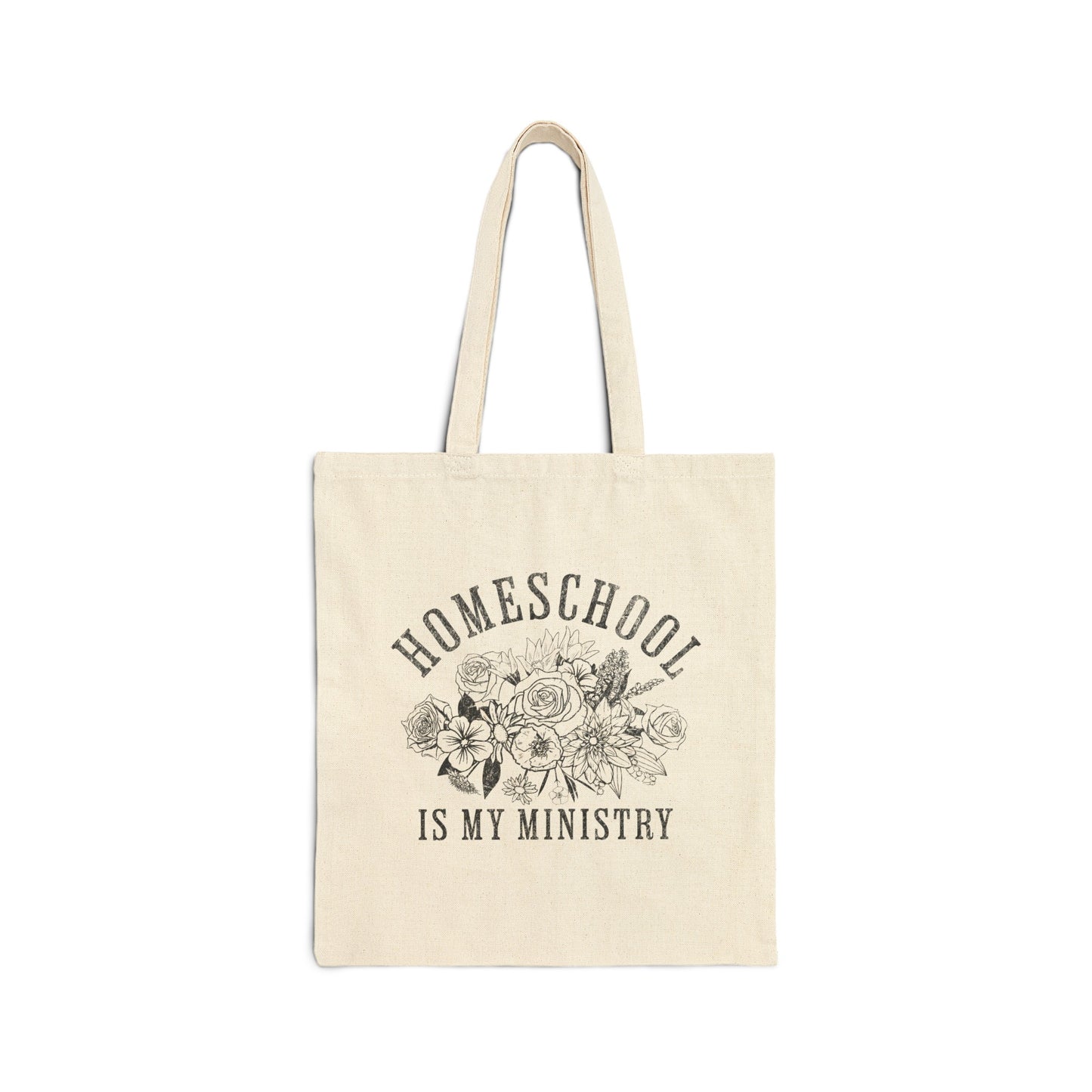 Homeschool Is My Ministry Christian Tote Bag