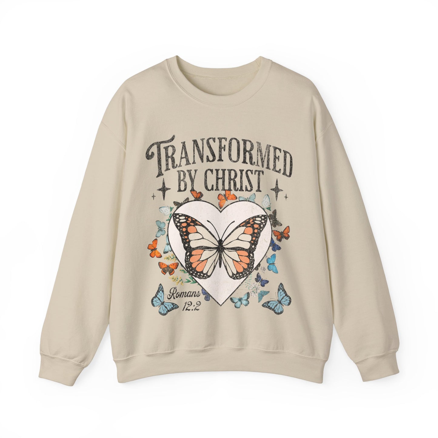 Transformed By Christ Crewneck Sweatshirt