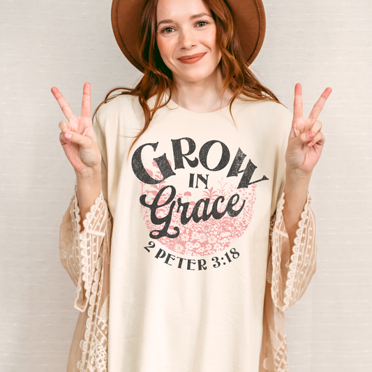 Grow In Grace Unisex Tee