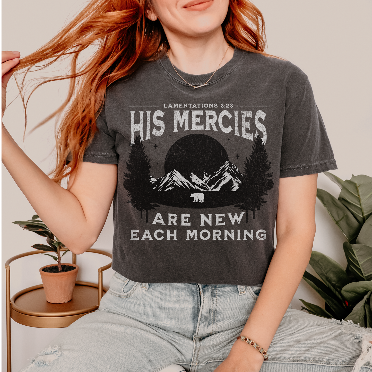 His Mercies Are New Unisex T-shirt