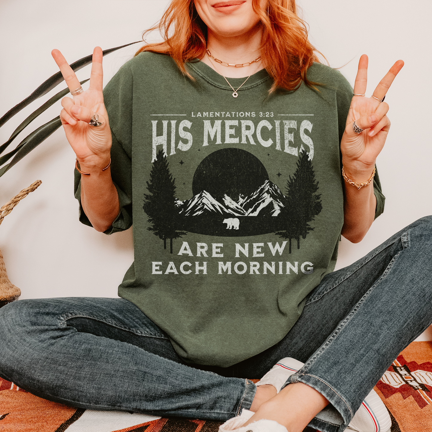 His Mercies Are New Unisex T-shirt