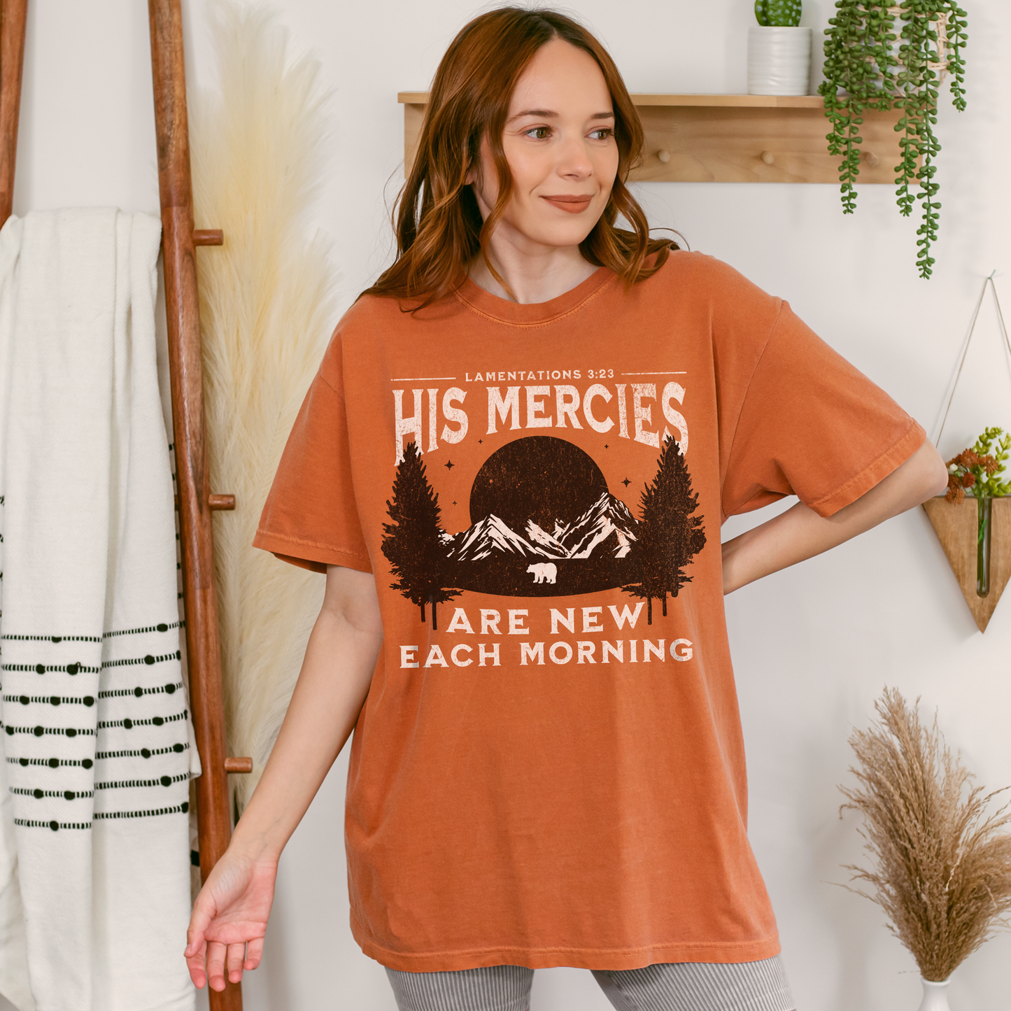 His Mercies Are New Unisex T-shirt