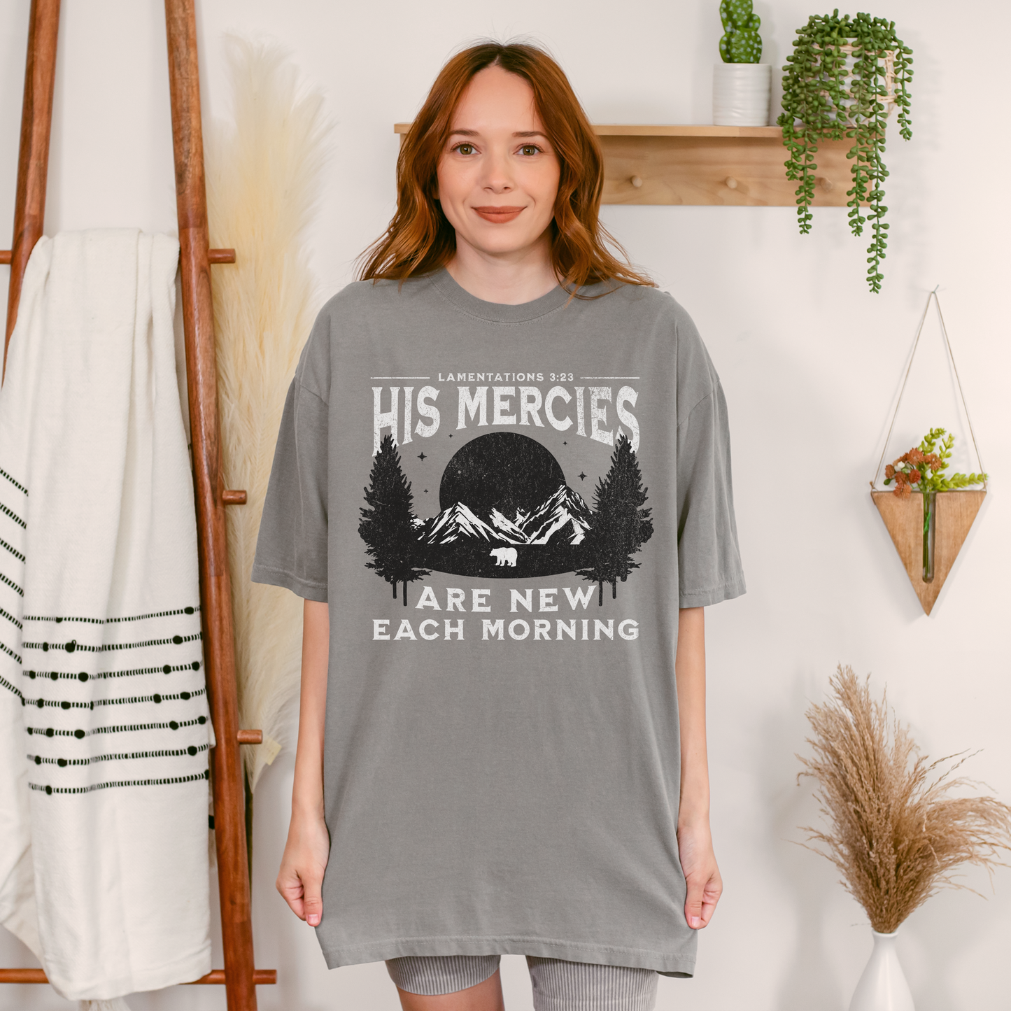 His Mercies Are New Unisex T-shirt