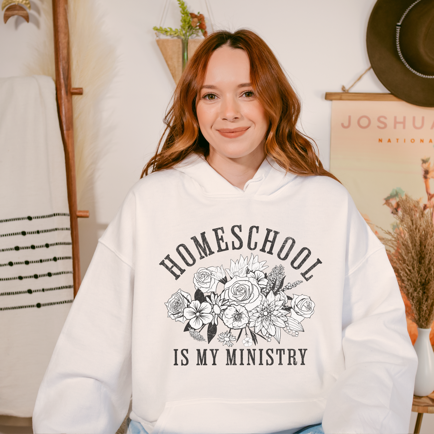 Homeschool Is My Ministry Unisex Hooded Sweatshirt