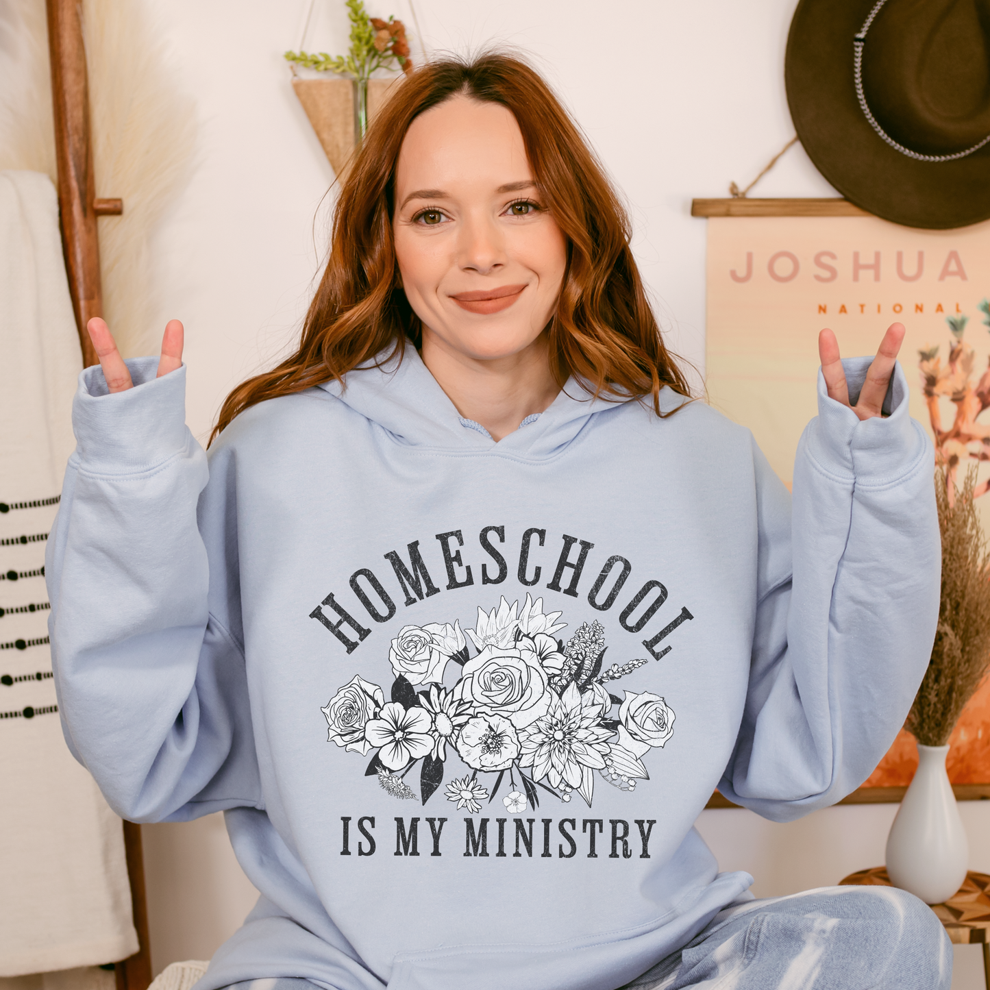 Homeschool Is My Ministry Unisex Hooded Sweatshirt