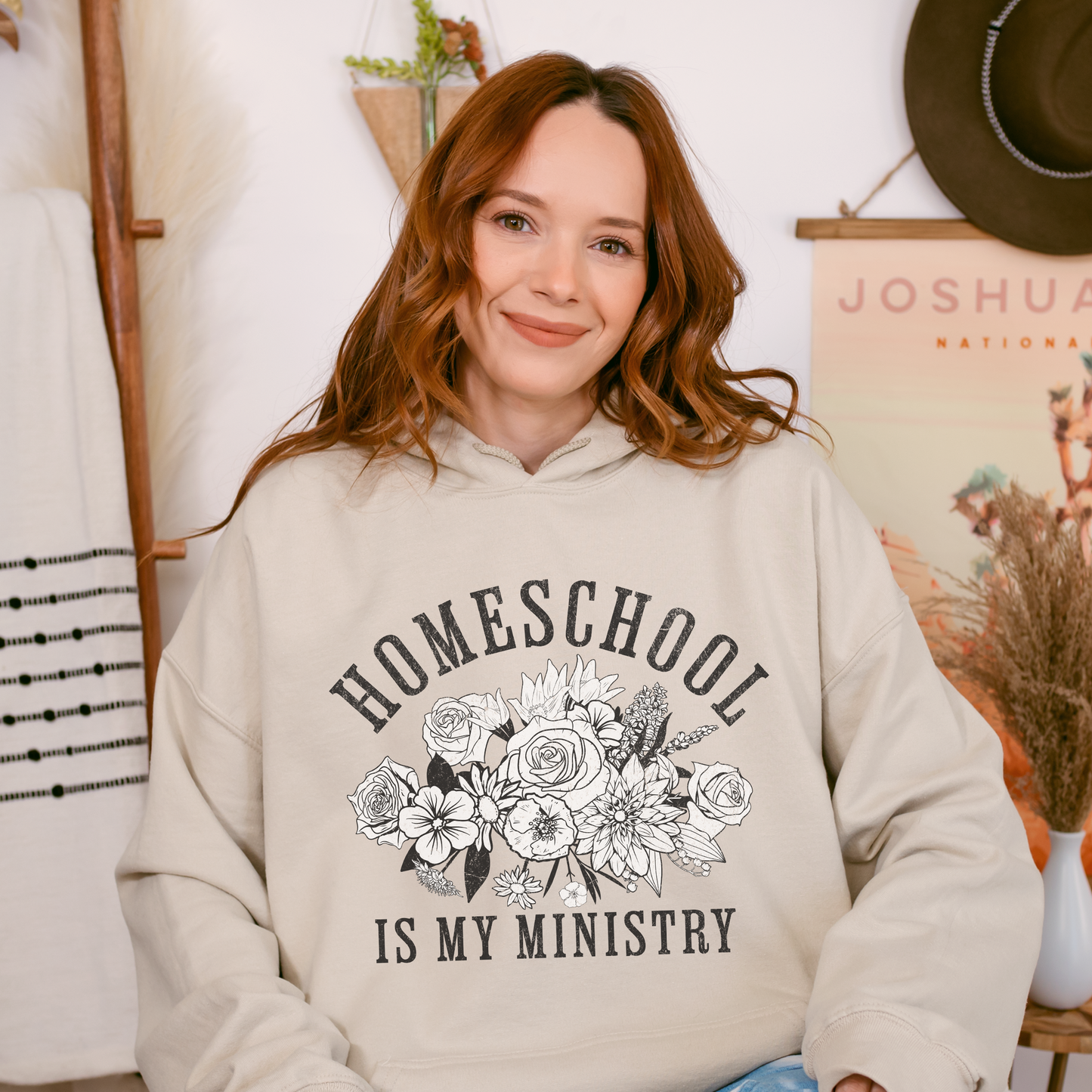 Homeschool Is My Ministry Unisex Hooded Sweatshirt