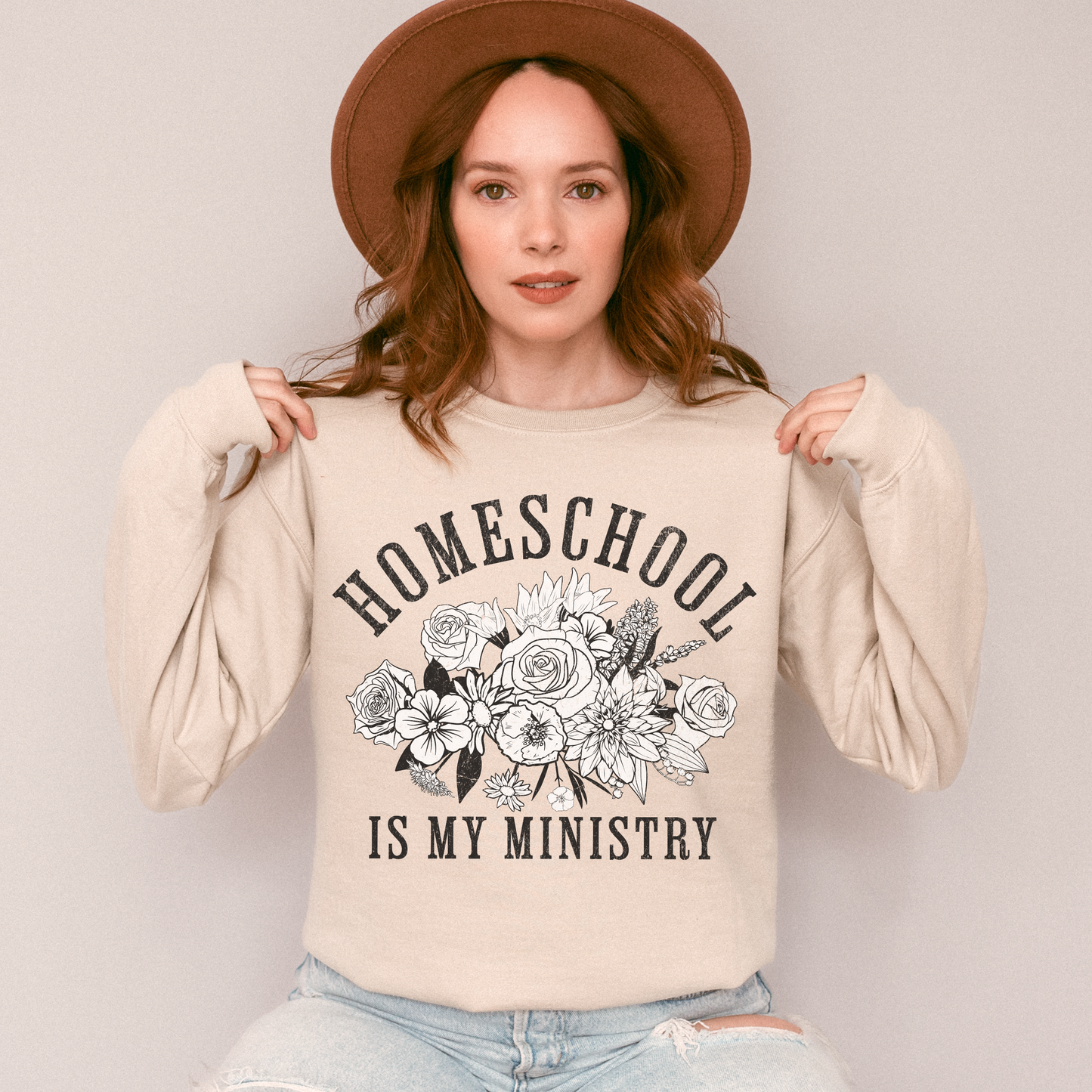 Homeschool Is My Ministry Unisex Crewneck Sweatshirt