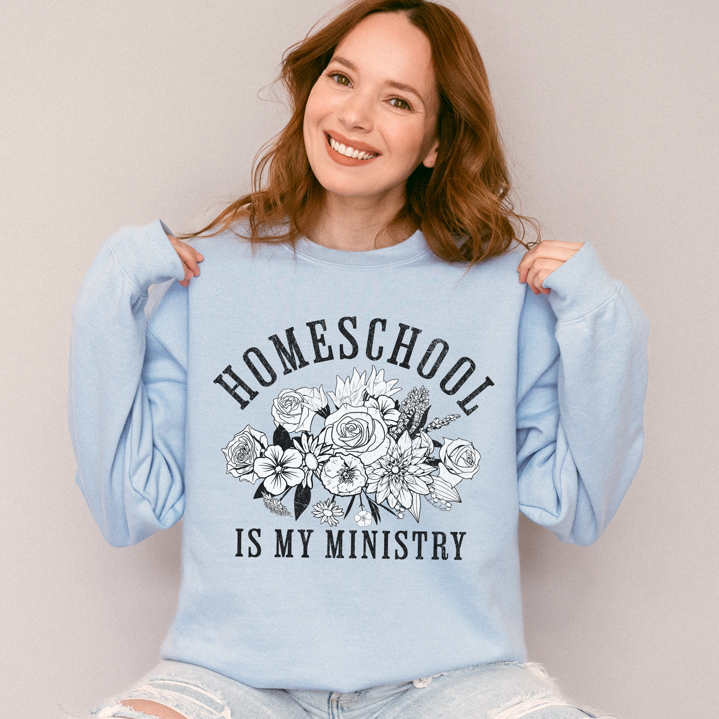 Homeschool Is My Ministry Unisex Crewneck Sweatshirt