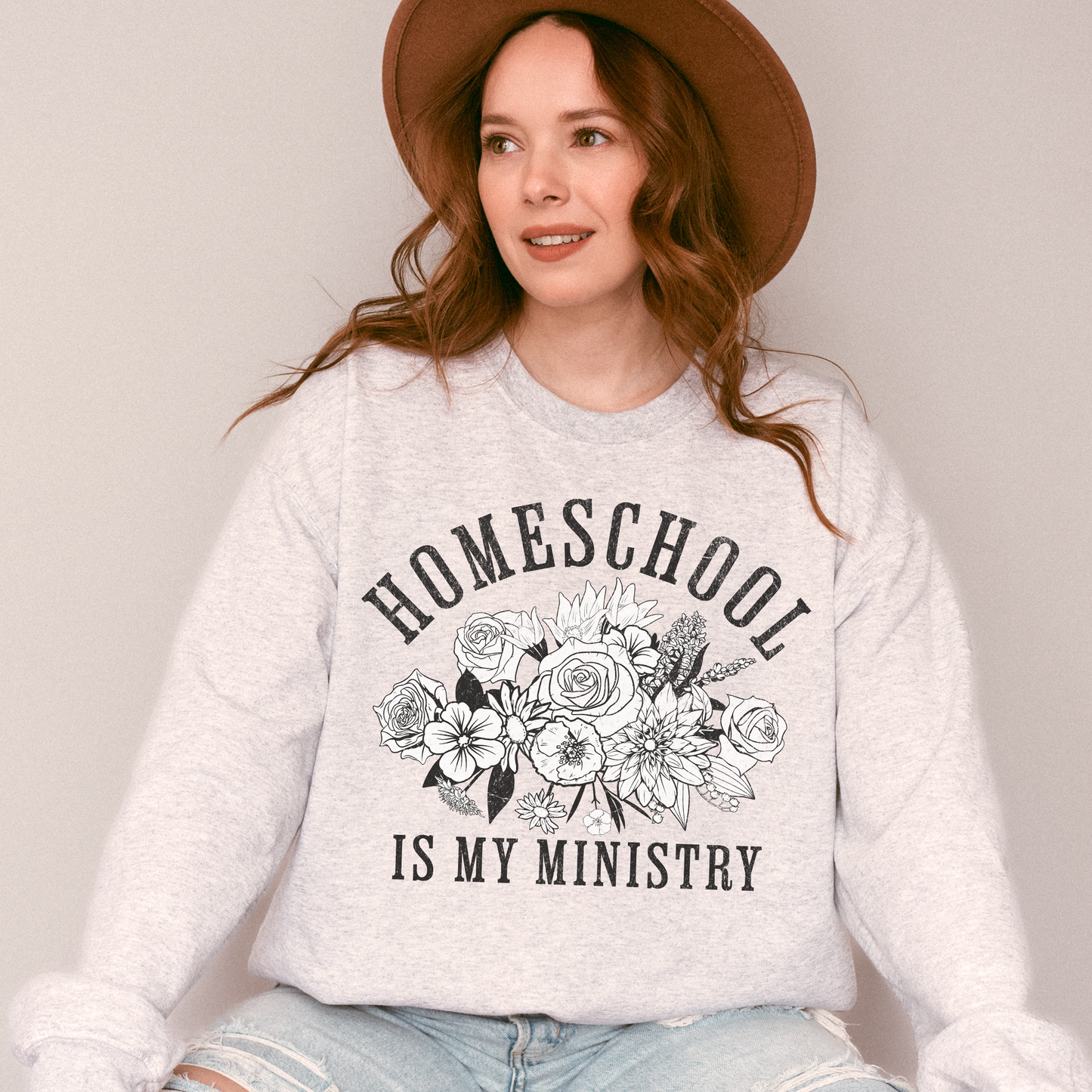 Homeschool Is My Ministry Unisex Crewneck Sweatshirt