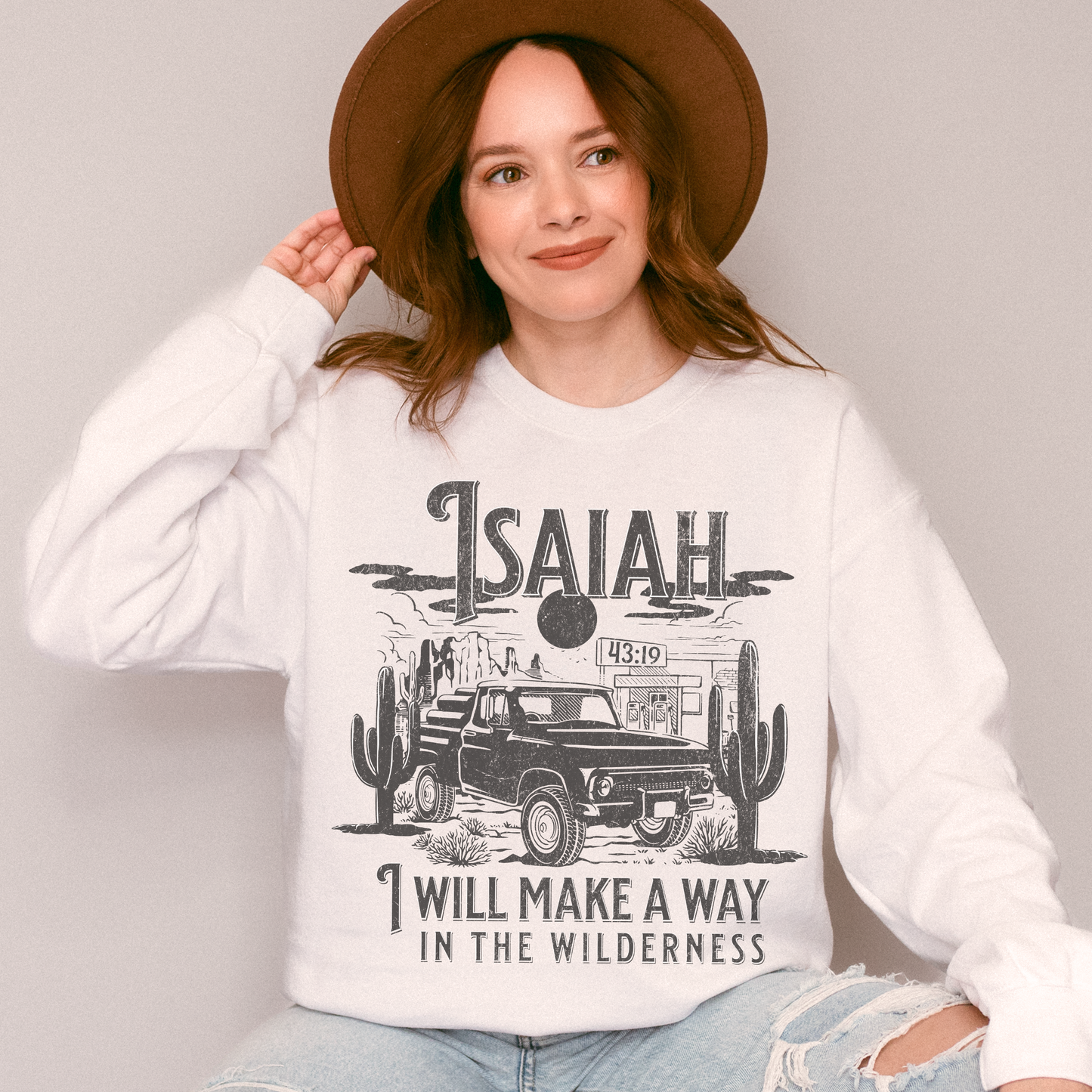 A Way In The Wildnerness Crewneck Sweatshirt