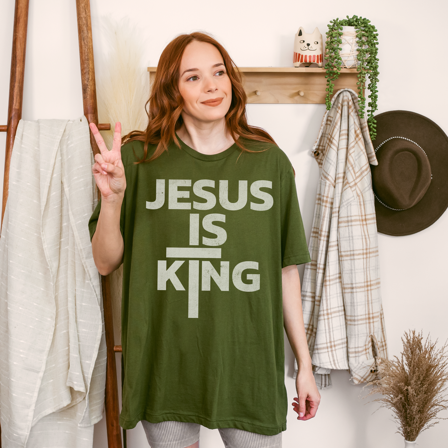 Jesus Is King Unisex Tee