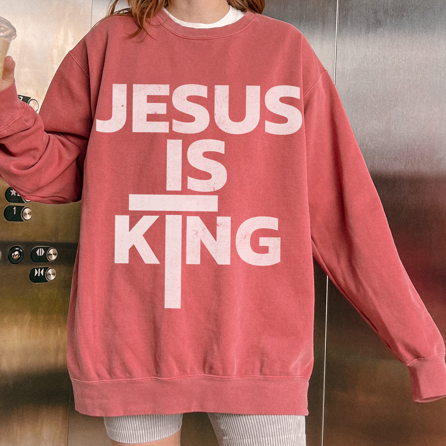 Jesus Is King Unisex Sweatshirt