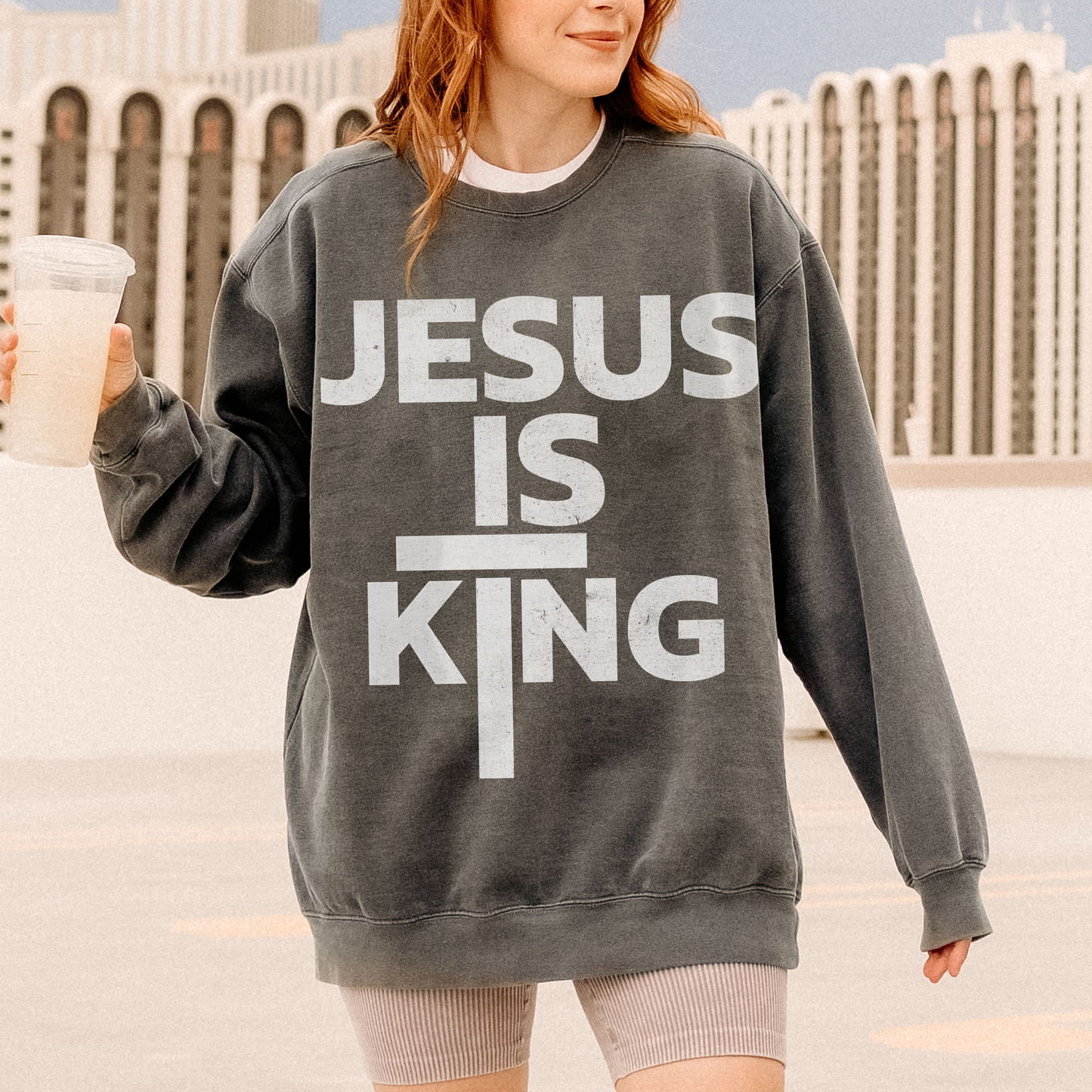 Jesus Is King Unisex Sweatshirt