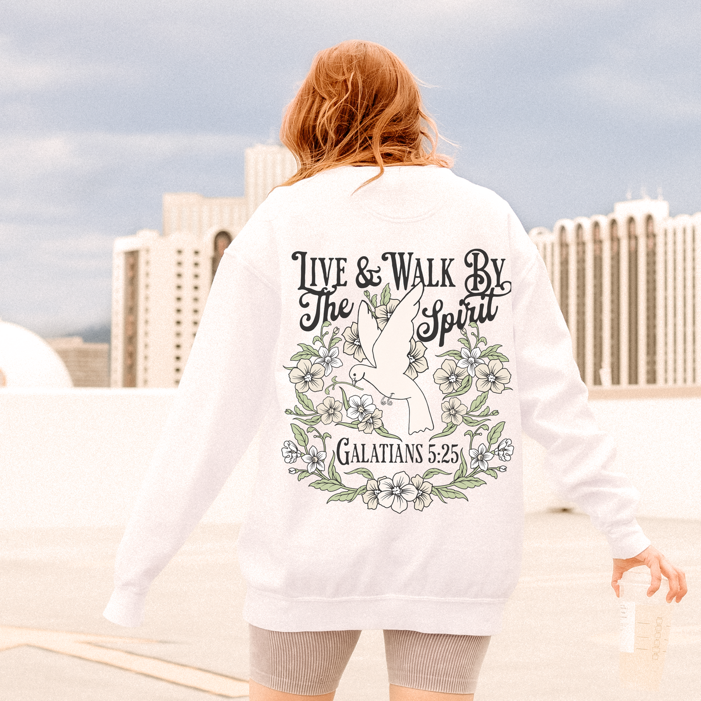 Live By The Spirit Unisex Sweatshirt