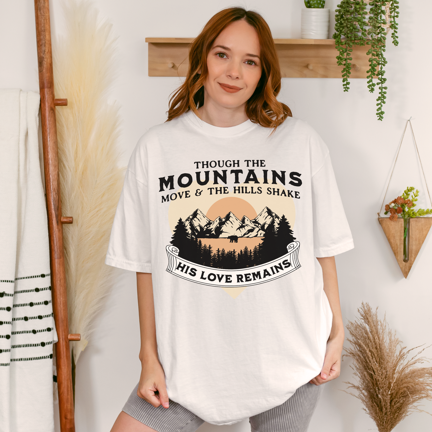 Mountains Move Unisex Tee