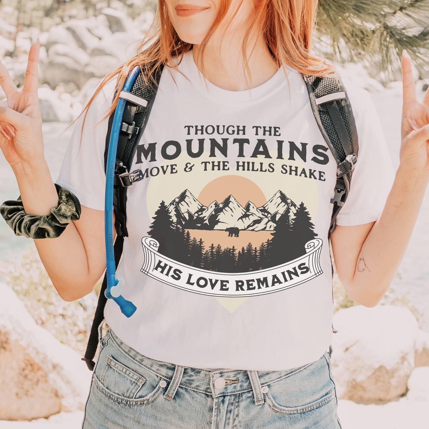 Mountains Move Unisex Tee