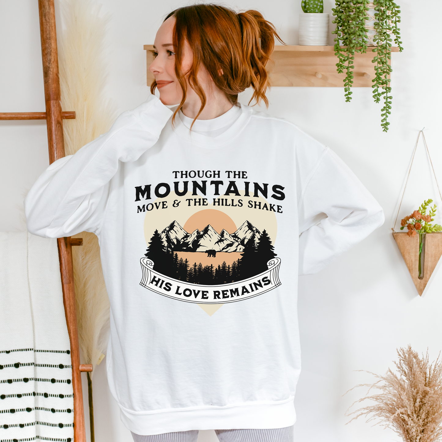 Mountains Move Unisex Sweatshirt