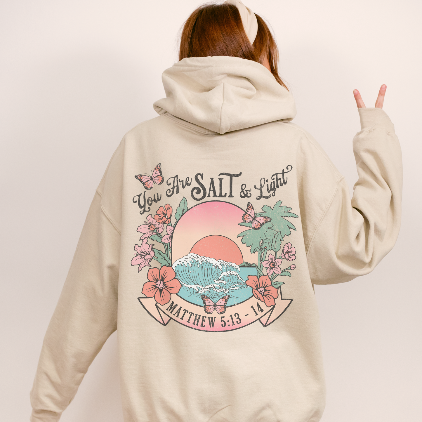 Salt And Light Hooded Sweatshirt