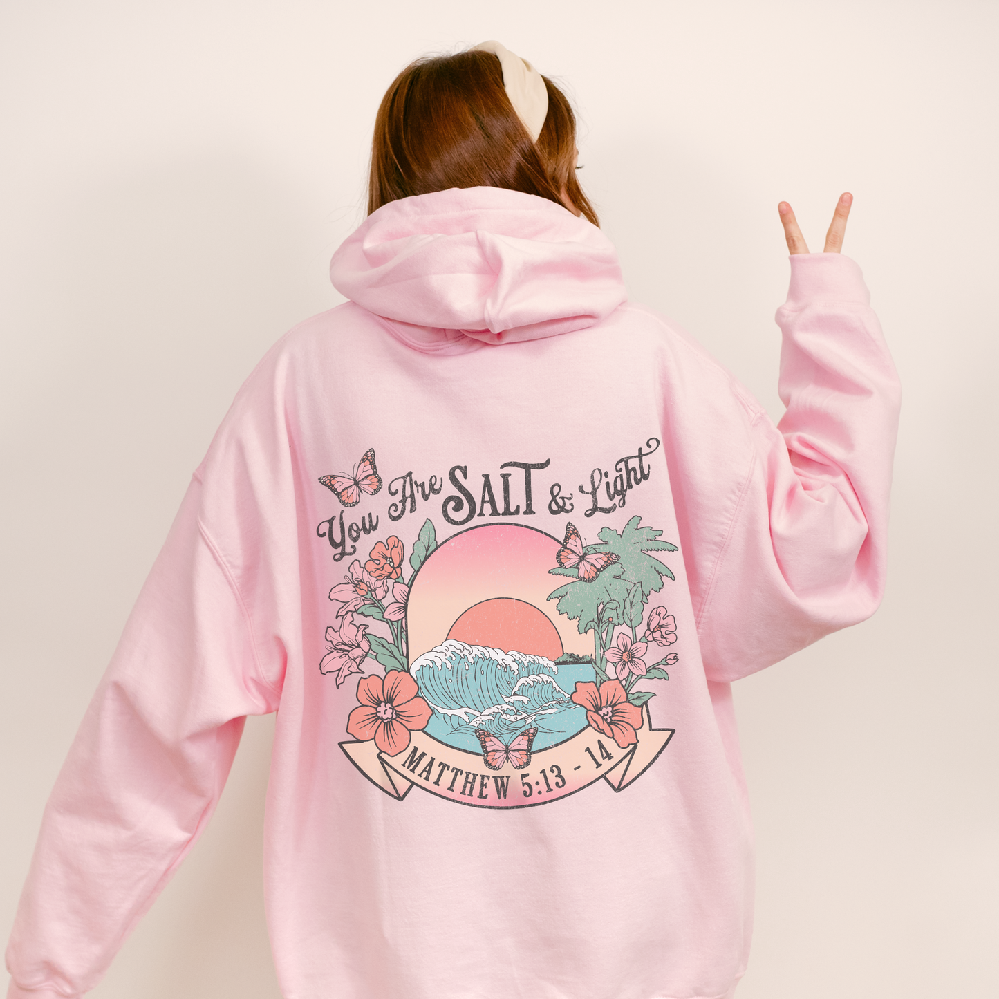 Salt And Light Hooded Sweatshirt