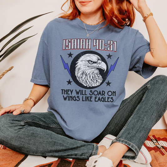 Soar On Eagles Wings Unisex Tee