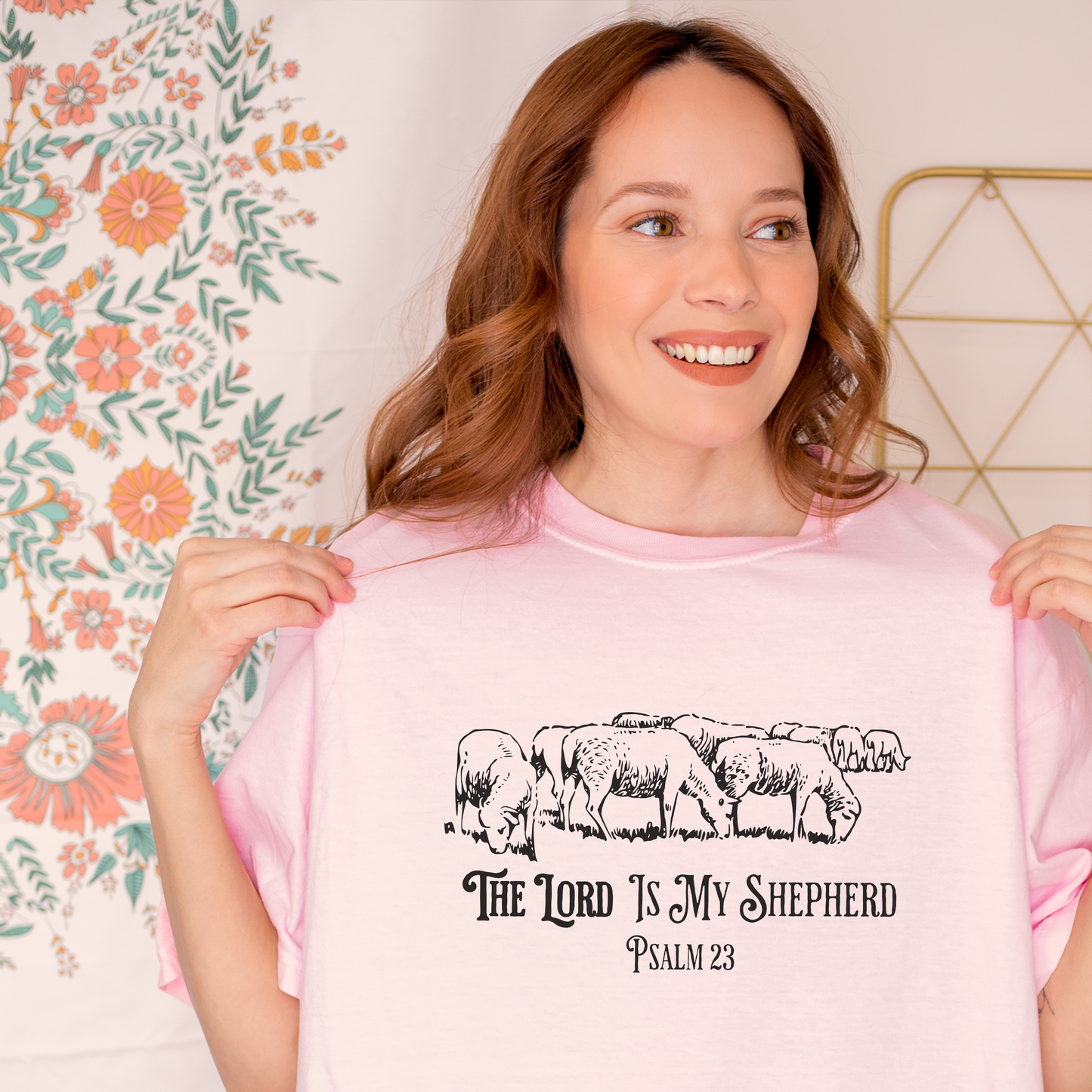 The Lord Is My Shepherd Christian Tee