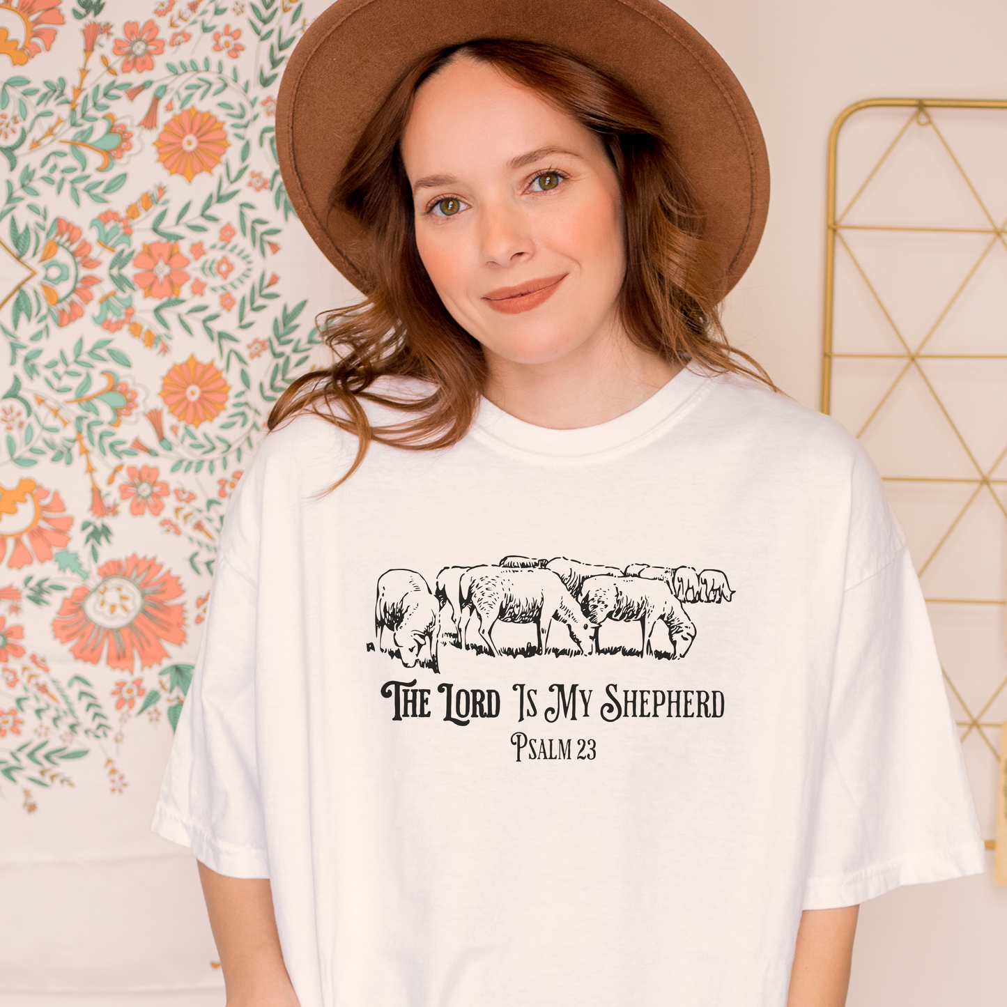 The Lord Is My Shepherd Christian Tee