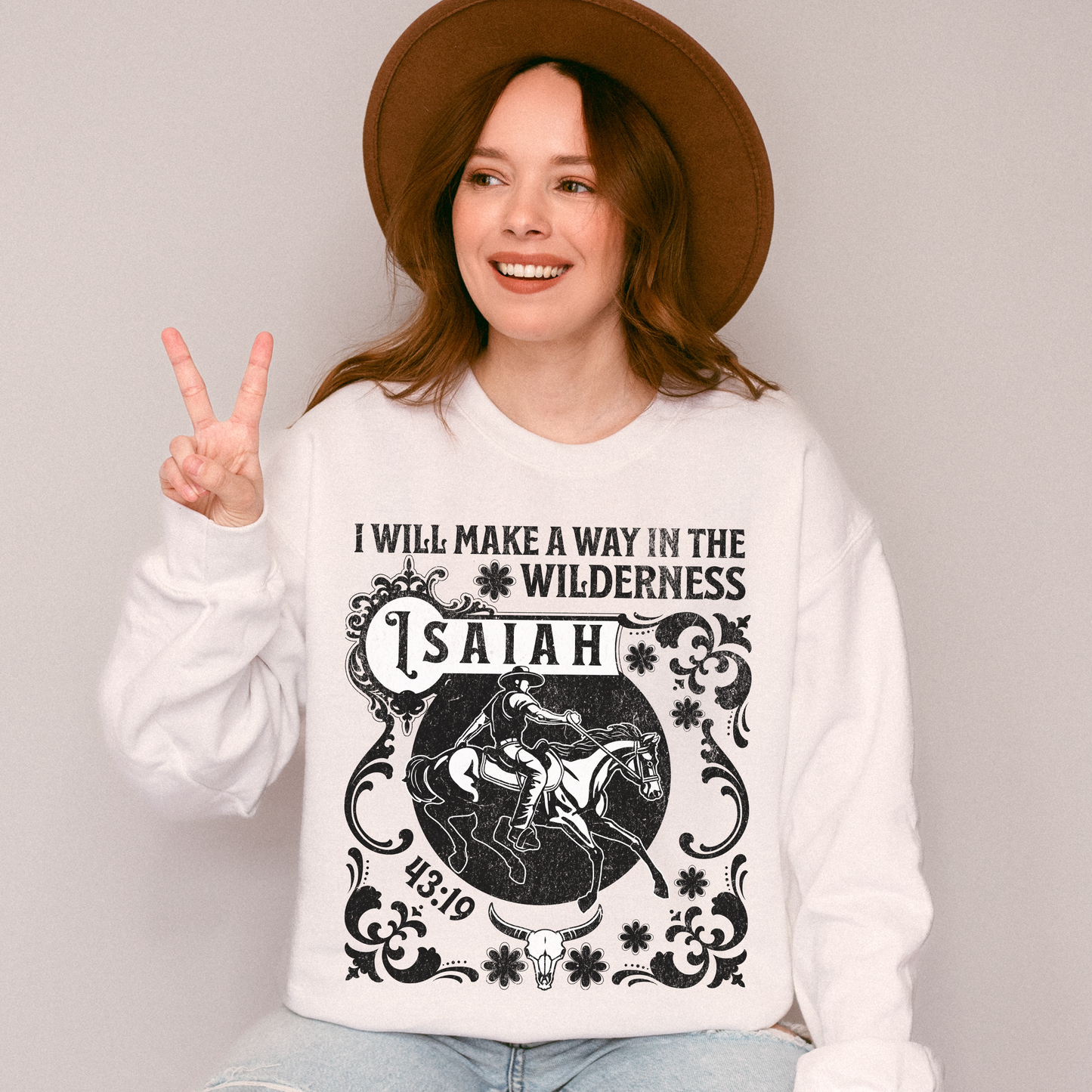 A Way In The Wildnerness Crewneck Sweatshirt