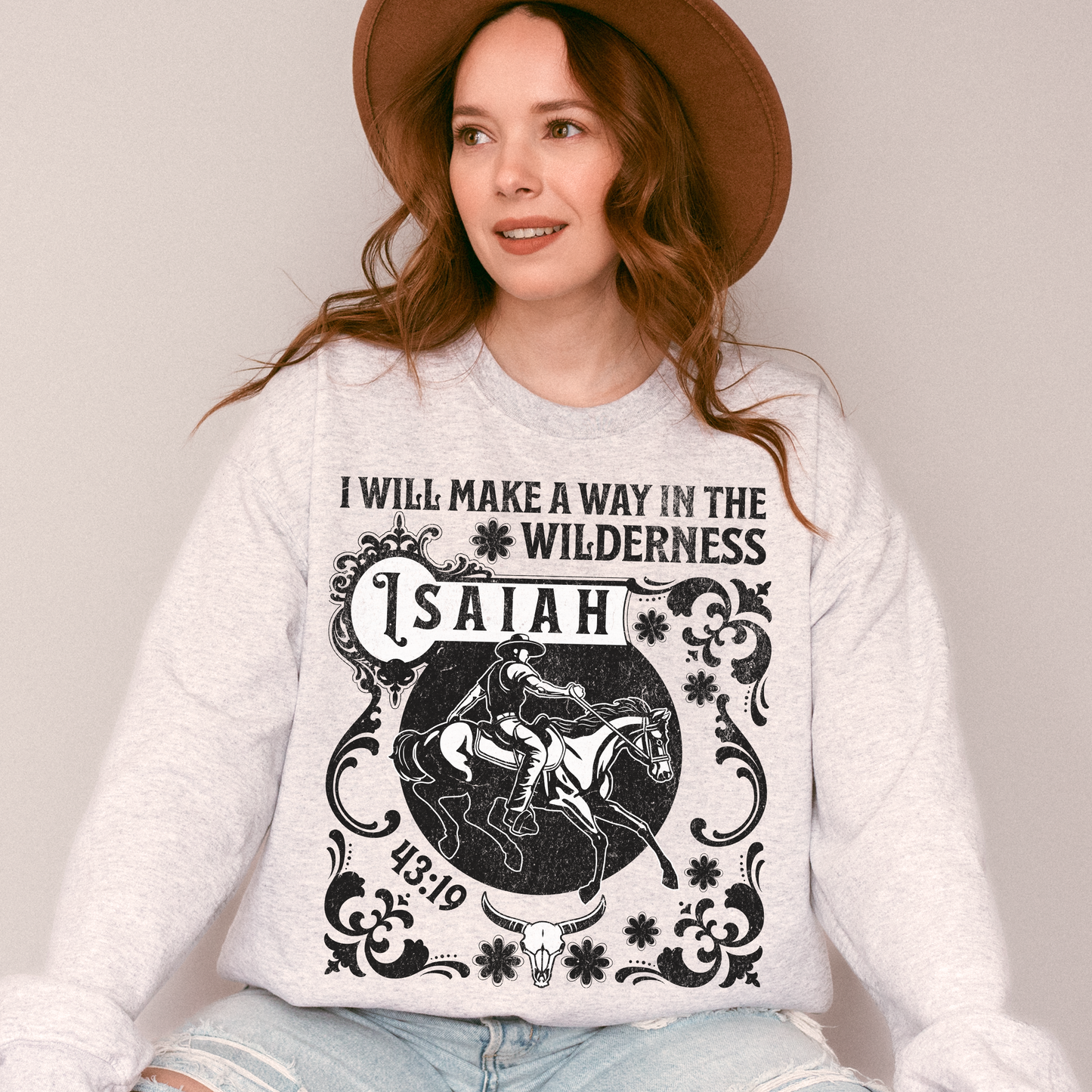 A Way In The Wildnerness Crewneck Sweatshirt