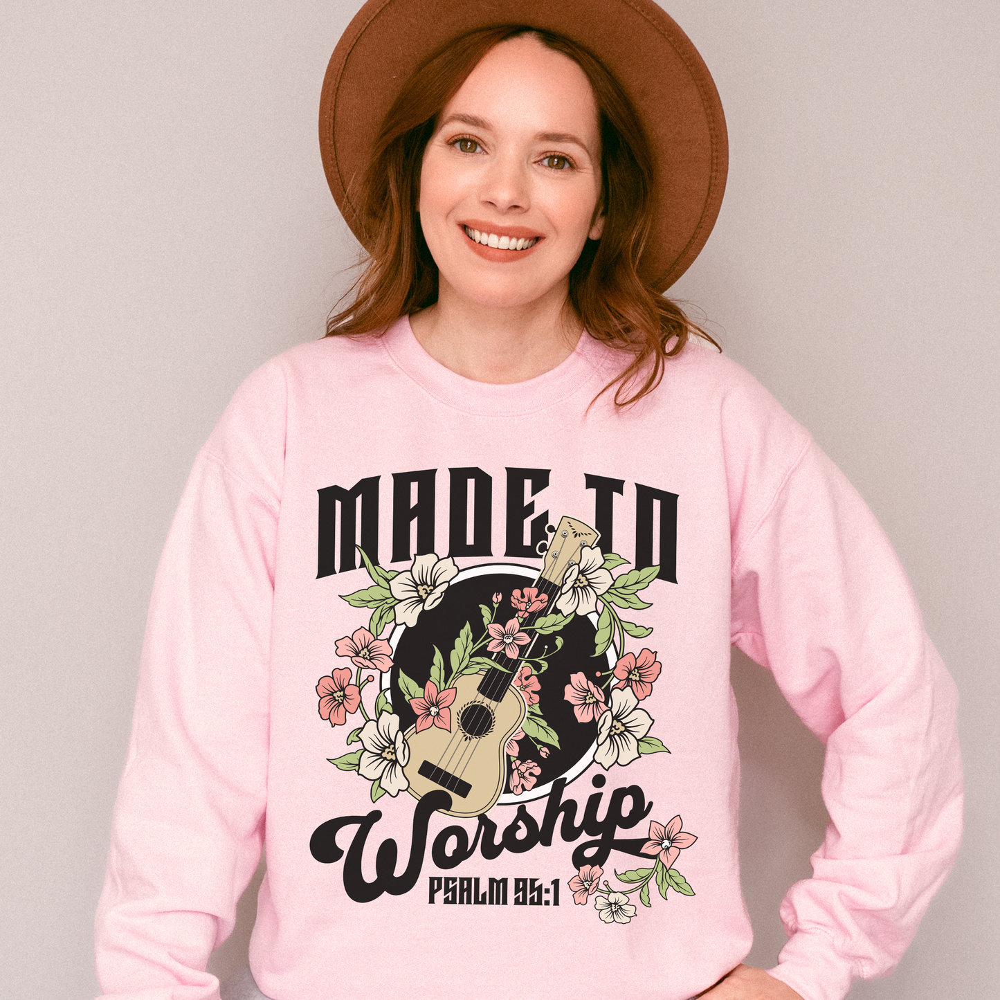 Made To Worship Unisex Crewneck Sweatshirt