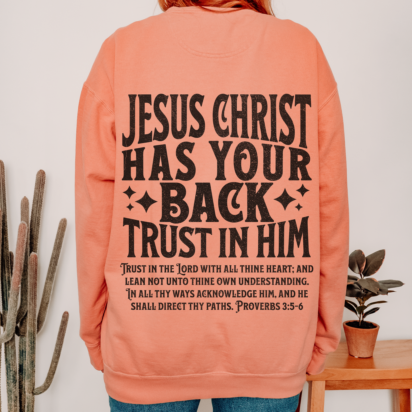 Jesus Has Your Back Unisex Sweatshirt