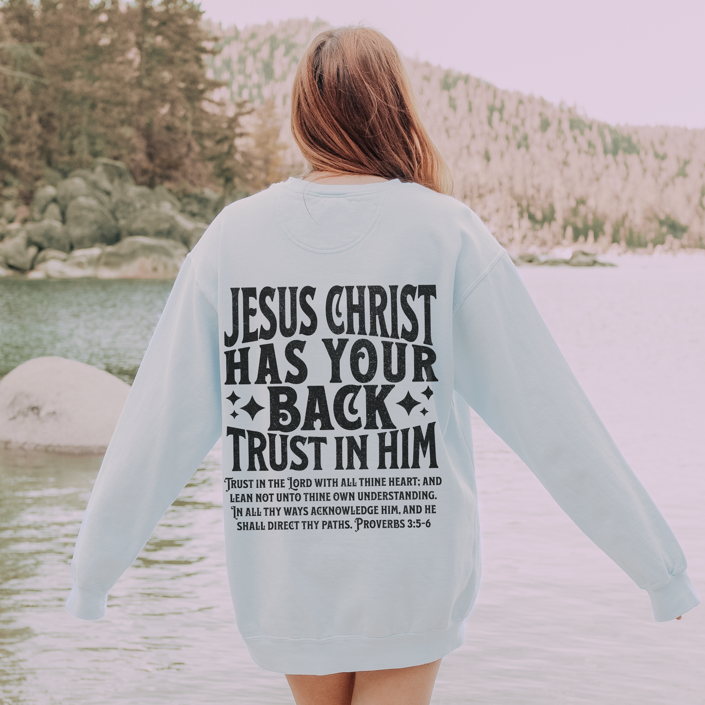 Jesus Has Your Back Unisex Sweatshirt