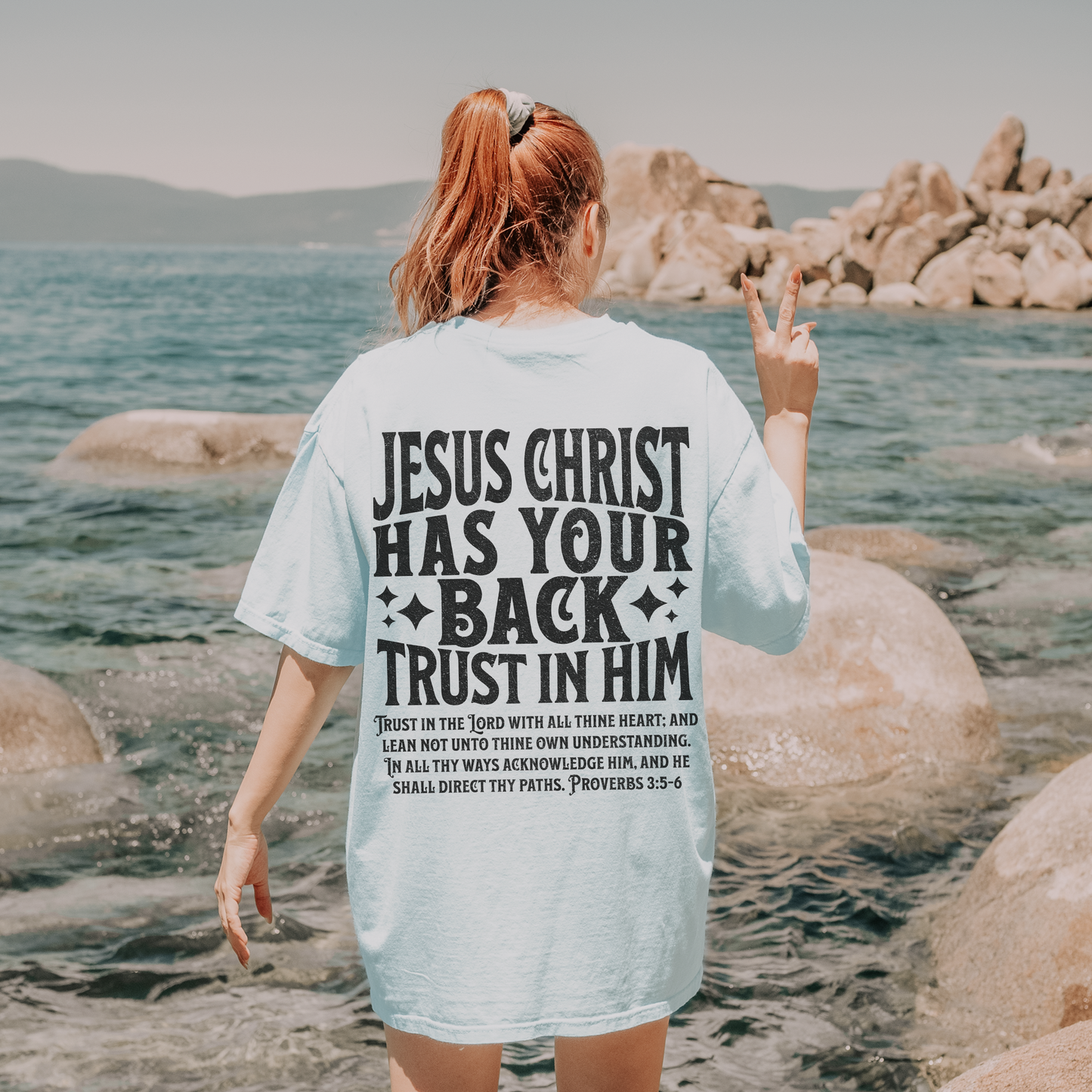 Jesus Has Your Back Unisex Tee