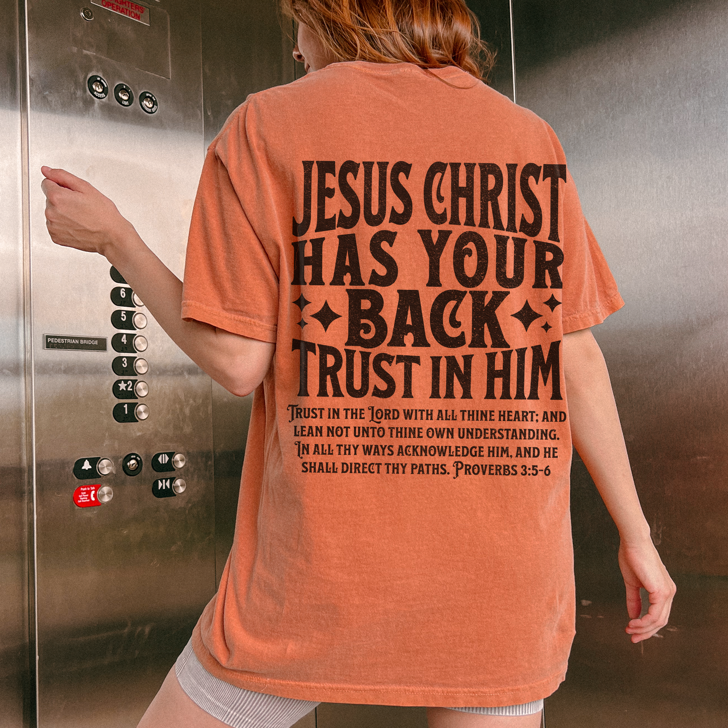 Jesus Has Your Back Unisex Tee