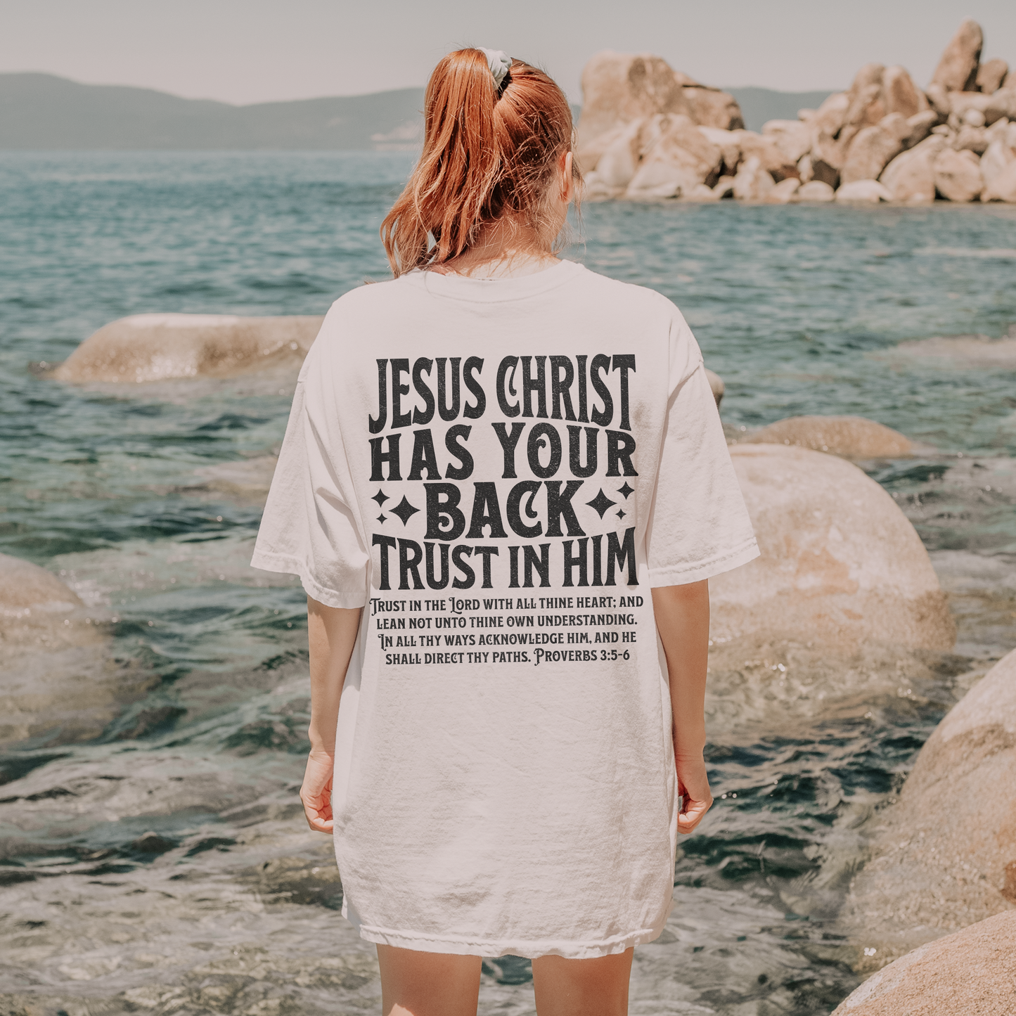 Jesus Has Your Back Unisex Tee