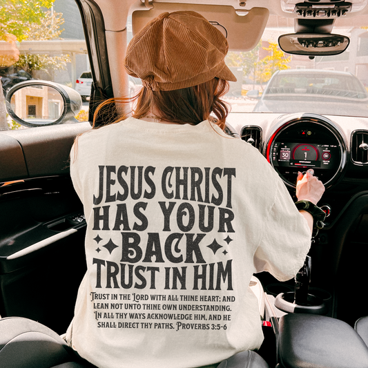 Jesus Has Your Back Unisex Tee