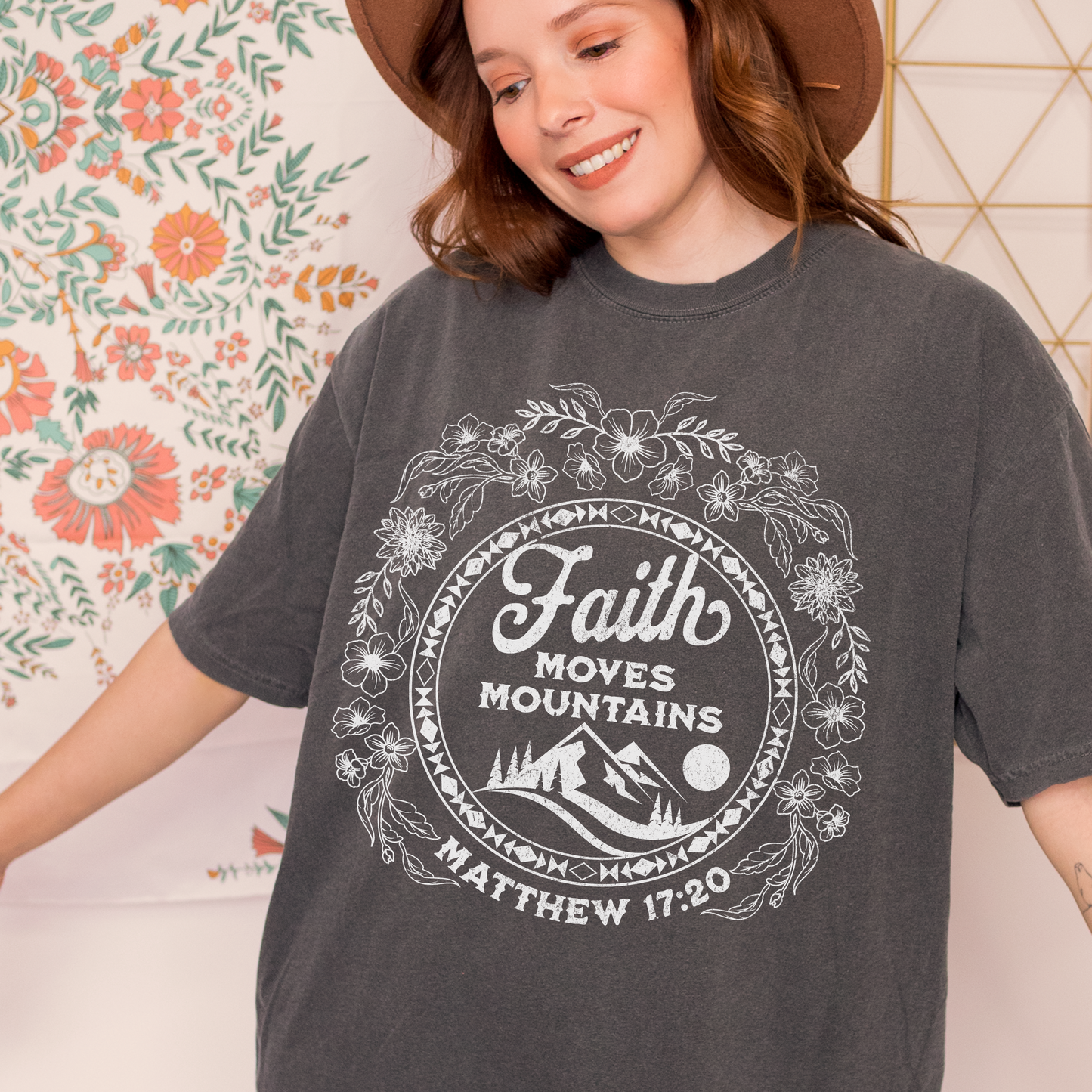 Faith Moves Mountains Unisex Tee