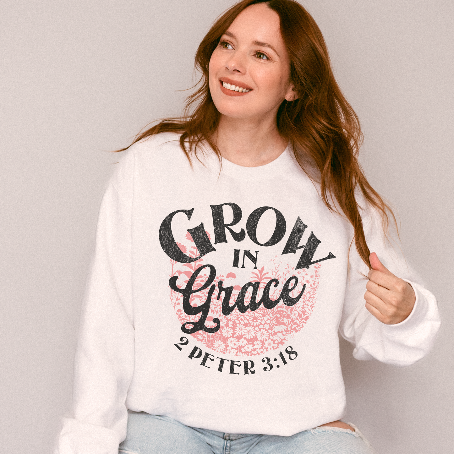 Grow In Grace Unisex Sweatshirt