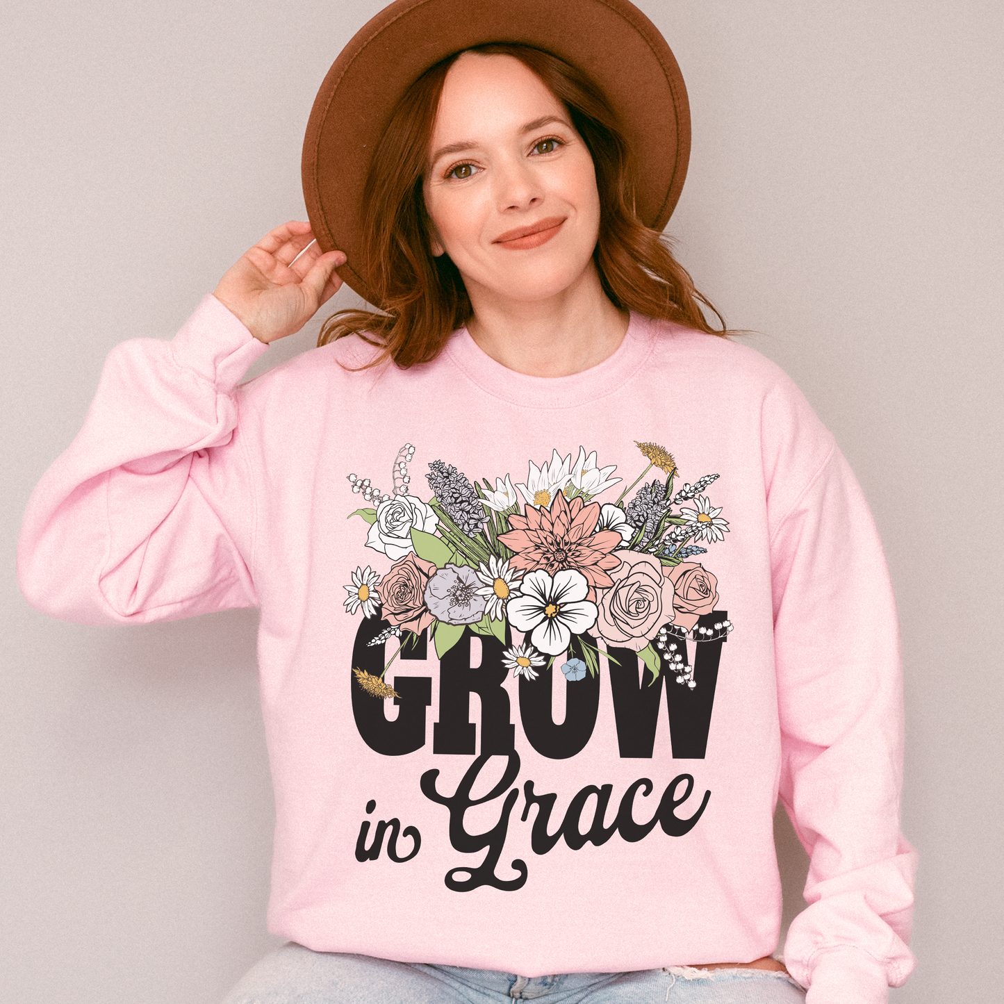 Grow In Grace Unisex Sweatshirt