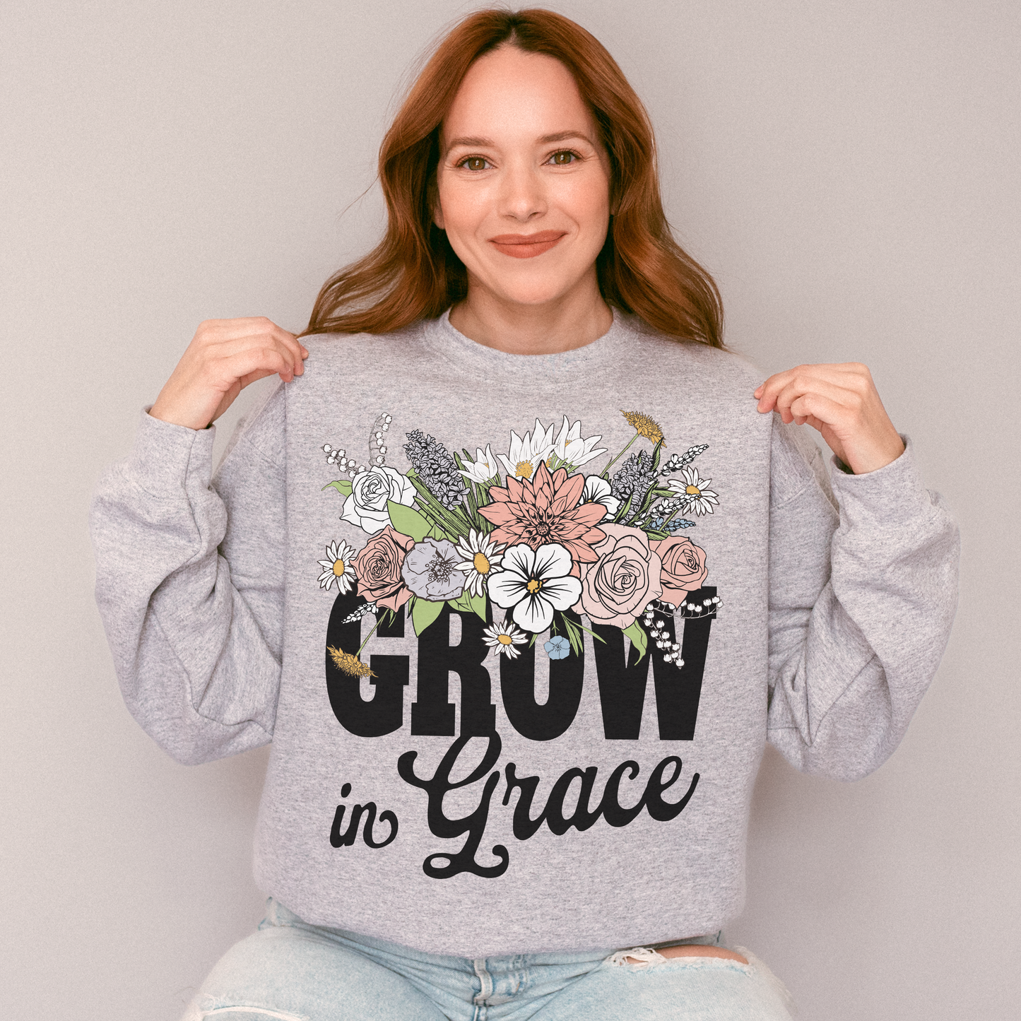 Grow In Grace Unisex Sweatshirt