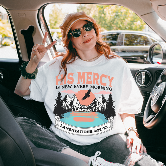 His Mercy Unisex Tee